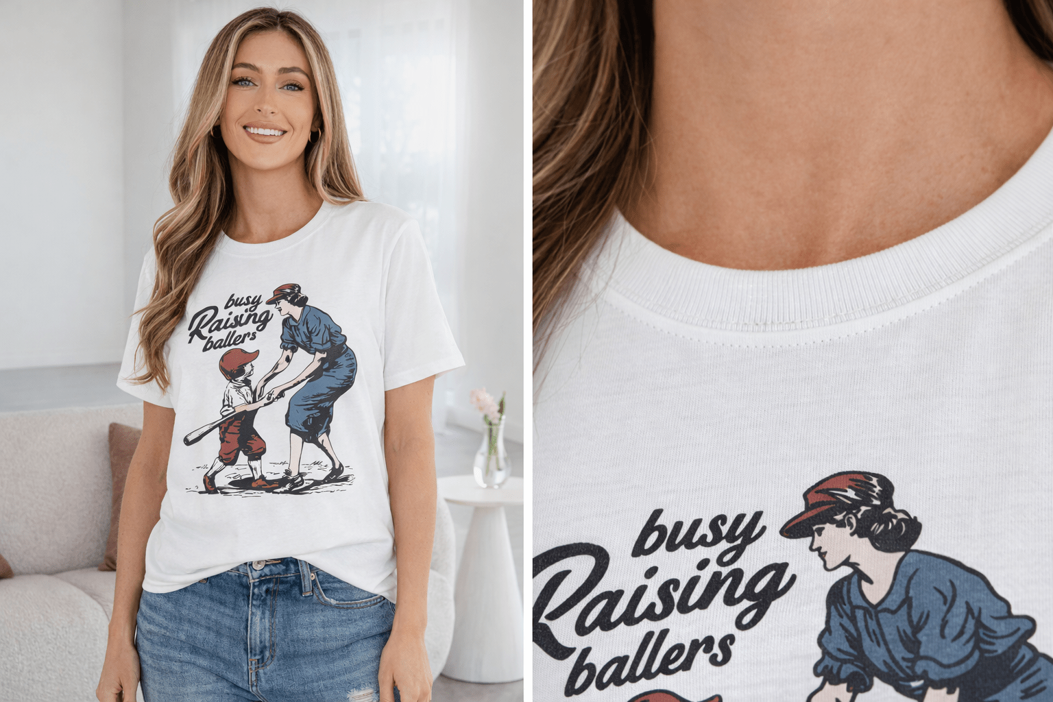 Tilly Ballers Cool Mom Tee - Hello Beautiful BoutiqueGraphic TeesThreaded Pear