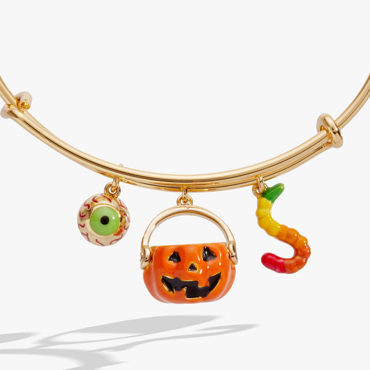 'Trick or Treat' Multi Charm Bangle - Hello Beautiful BoutiqueBraceletsALEX AND ANI
