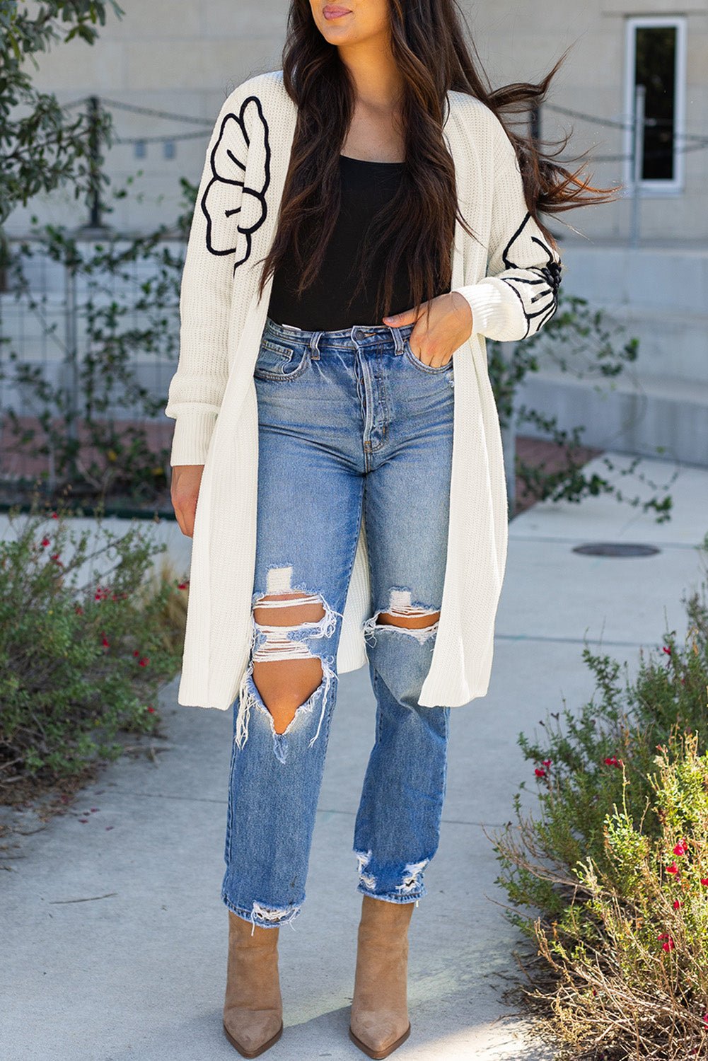 Trinity Open Front Duster Cardigan - Hello Beautiful BoutiqueCardigansThreaded Pear