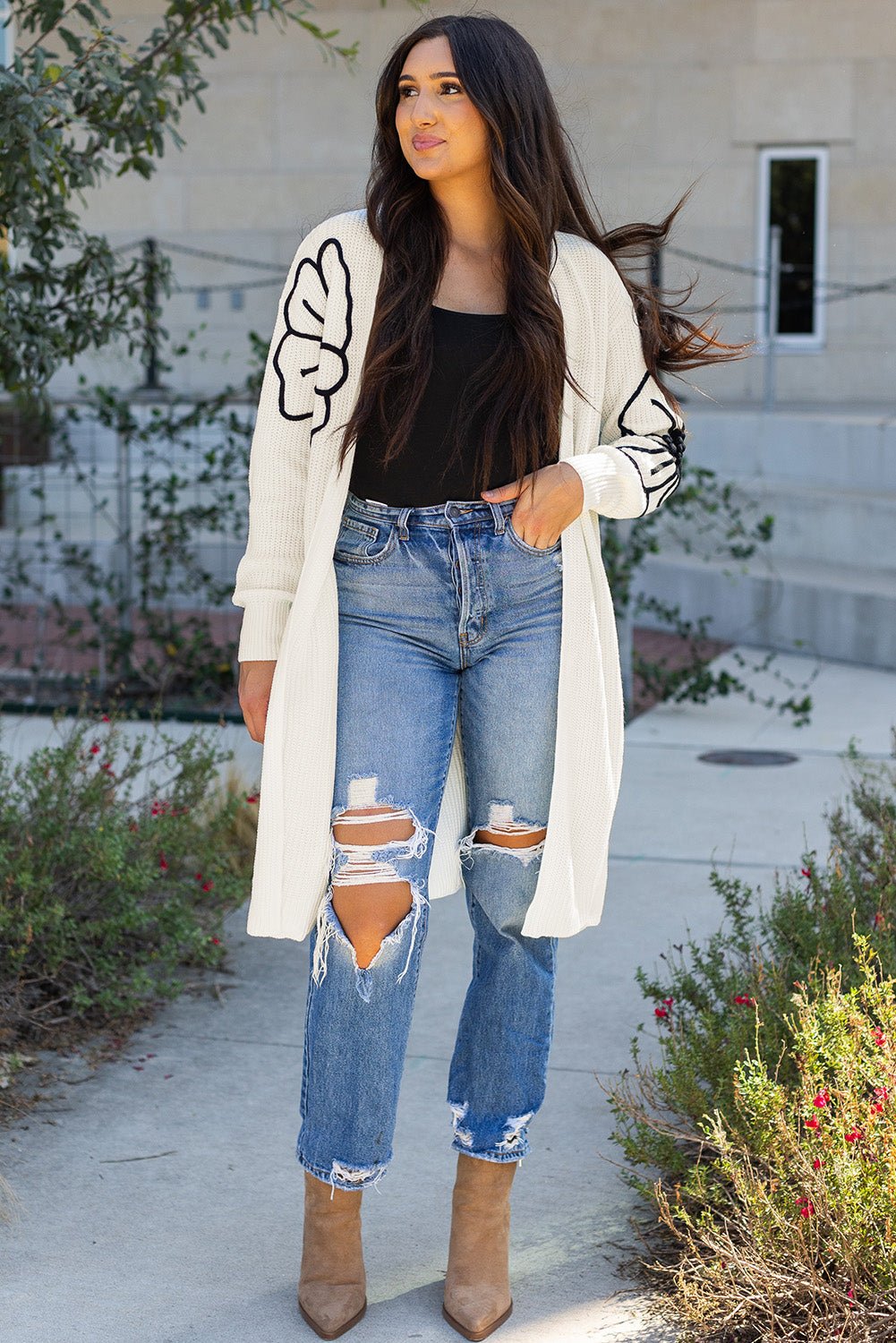 Trinity Open Front Duster Cardigan - Hello Beautiful BoutiqueCardigansThreaded Pear