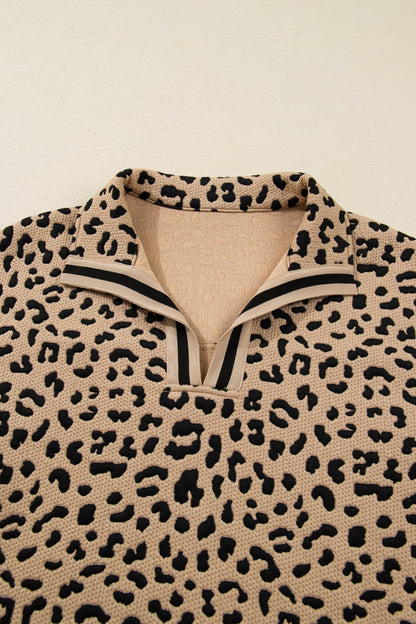 Tru Polo Collar Pullover Top - Hello Beautiful BoutiqueLong Sleeve TopsThreaded Pear