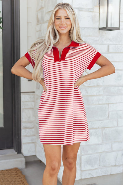 Tru Polo Collar T Shirt - Hello Beautiful BoutiqueT Shirt DressesThreaded Pear
