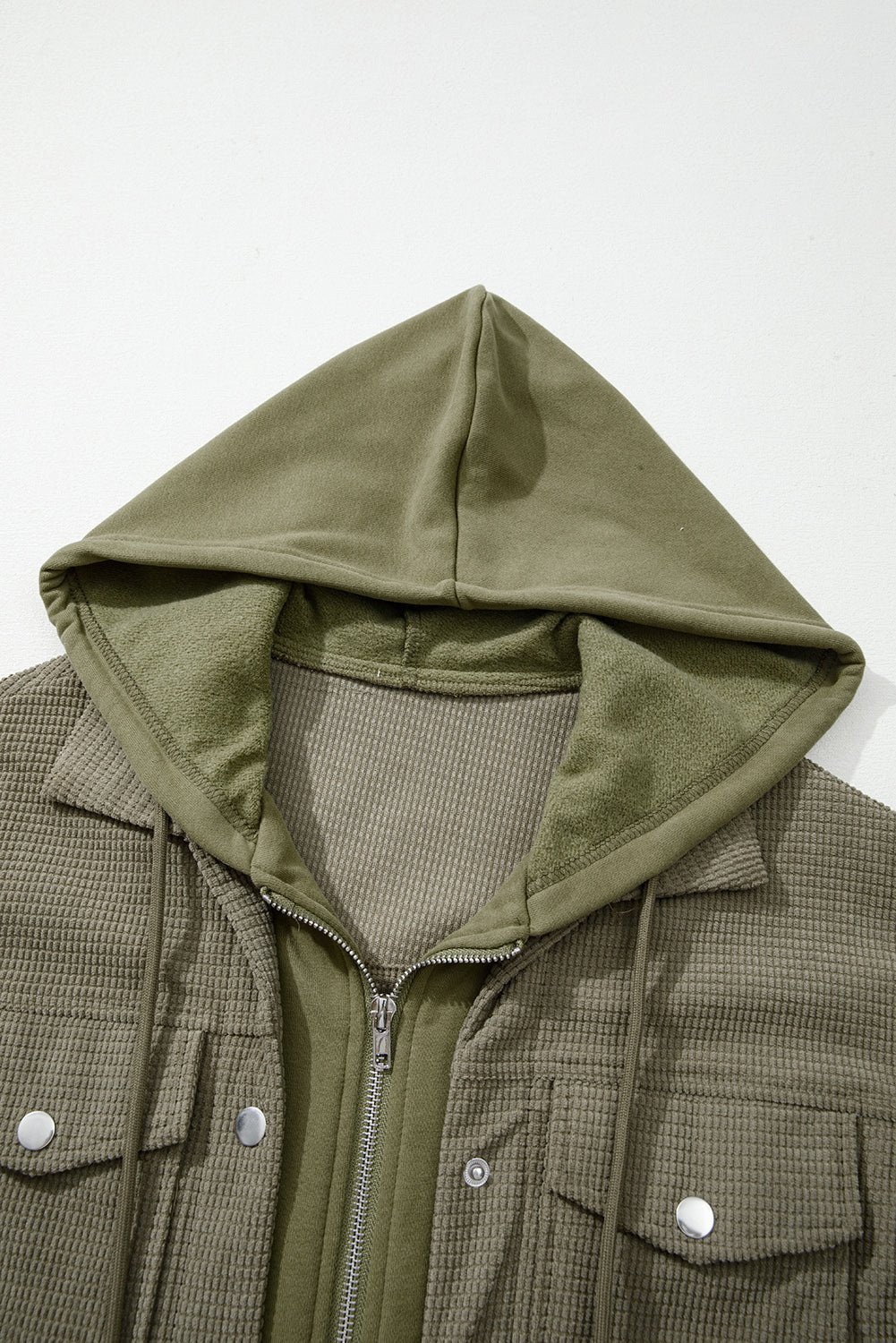 Undine Knit Textured Hooded Jacket - Hello Beautiful BoutiqueJacketsThreaded Pear