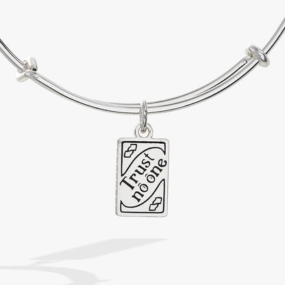 UNO™ “Trust No One” Charm Bangle - Hello Beautiful BoutiqueBraceletsALEX AND ANI