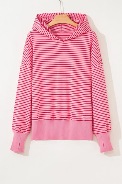 Valerie Shoulder Loose Fit Hoodie - Hello Beautiful BoutiqueSweatshirts & HoodiesThreaded Pear