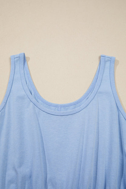 Valery Wash Elastic Waist Tank - Hello Beautiful BoutiqueMini DressesThreaded Pear