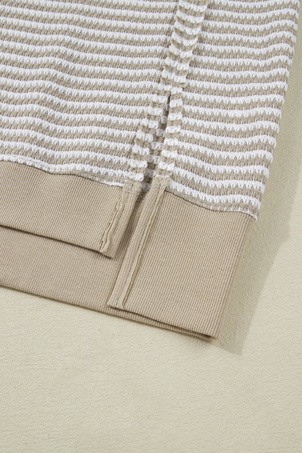 Vanessa Knit Ribbed Trim Long Sleeve PLUS Top - Hello Beautiful Boutique15% OFFThreaded Pear
