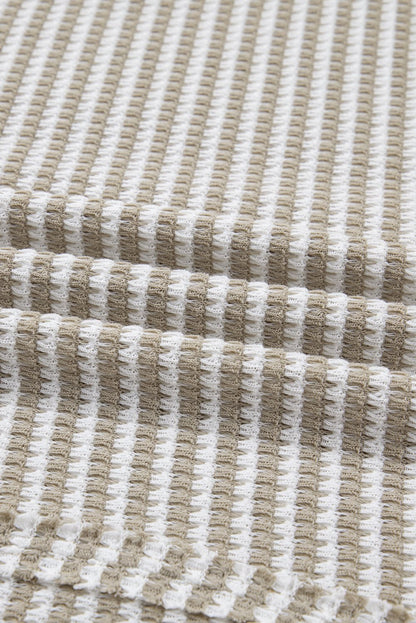 Vanessa Knit Ribbed Trim Long Sleeve PLUS Top - Hello Beautiful Boutique15% OFFThreaded Pear