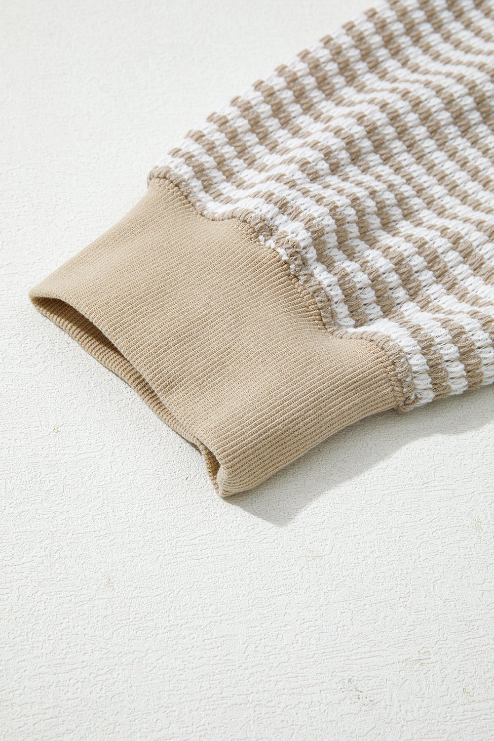 Vanessa Knit Ribbed Trim Long Sleeve PLUS Top - Hello Beautiful Boutique15% OFFThreaded Pear