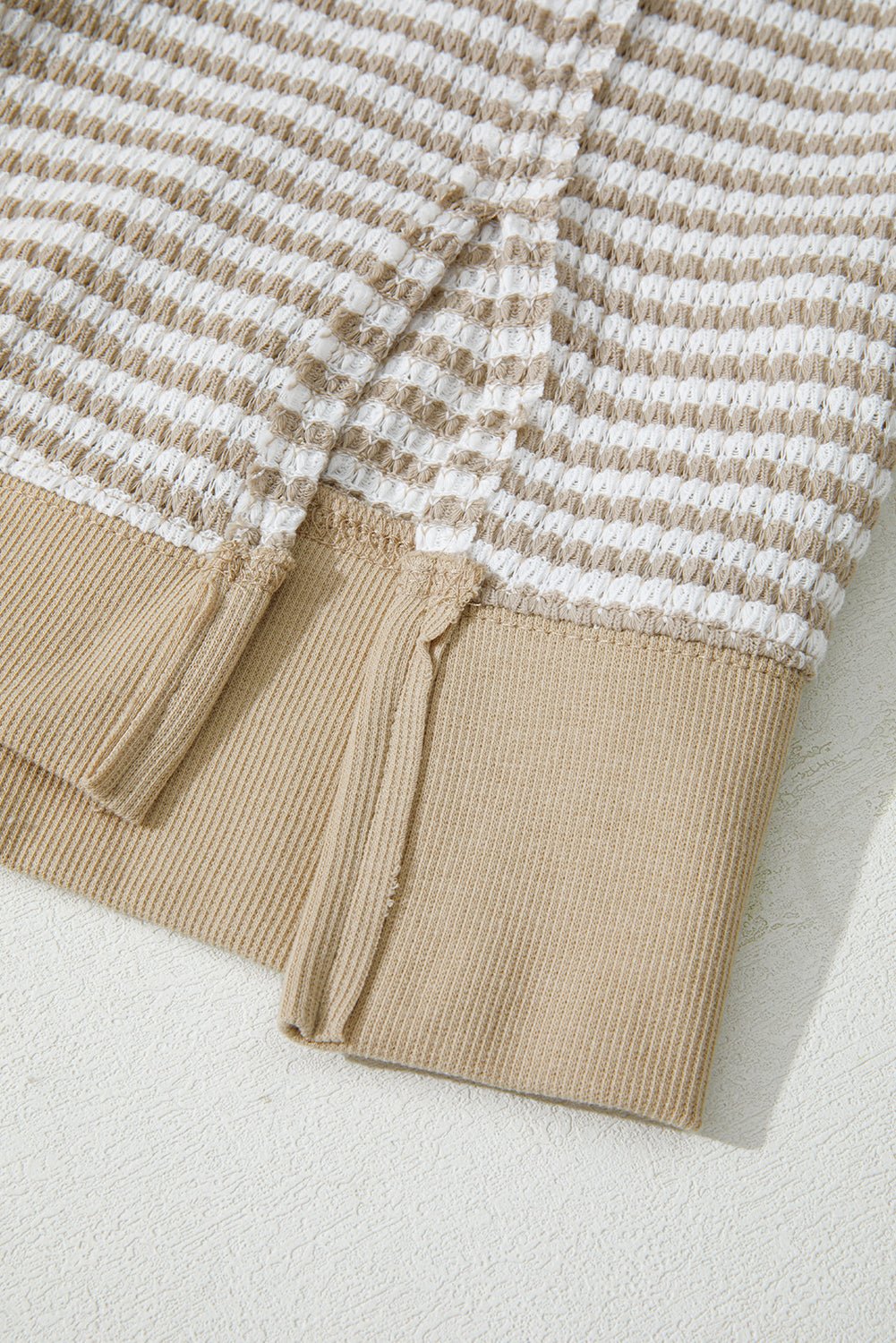Vanessa Knit Ribbed Trim Long Sleeve PLUS Top - Hello Beautiful Boutique15% OFFThreaded Pear
