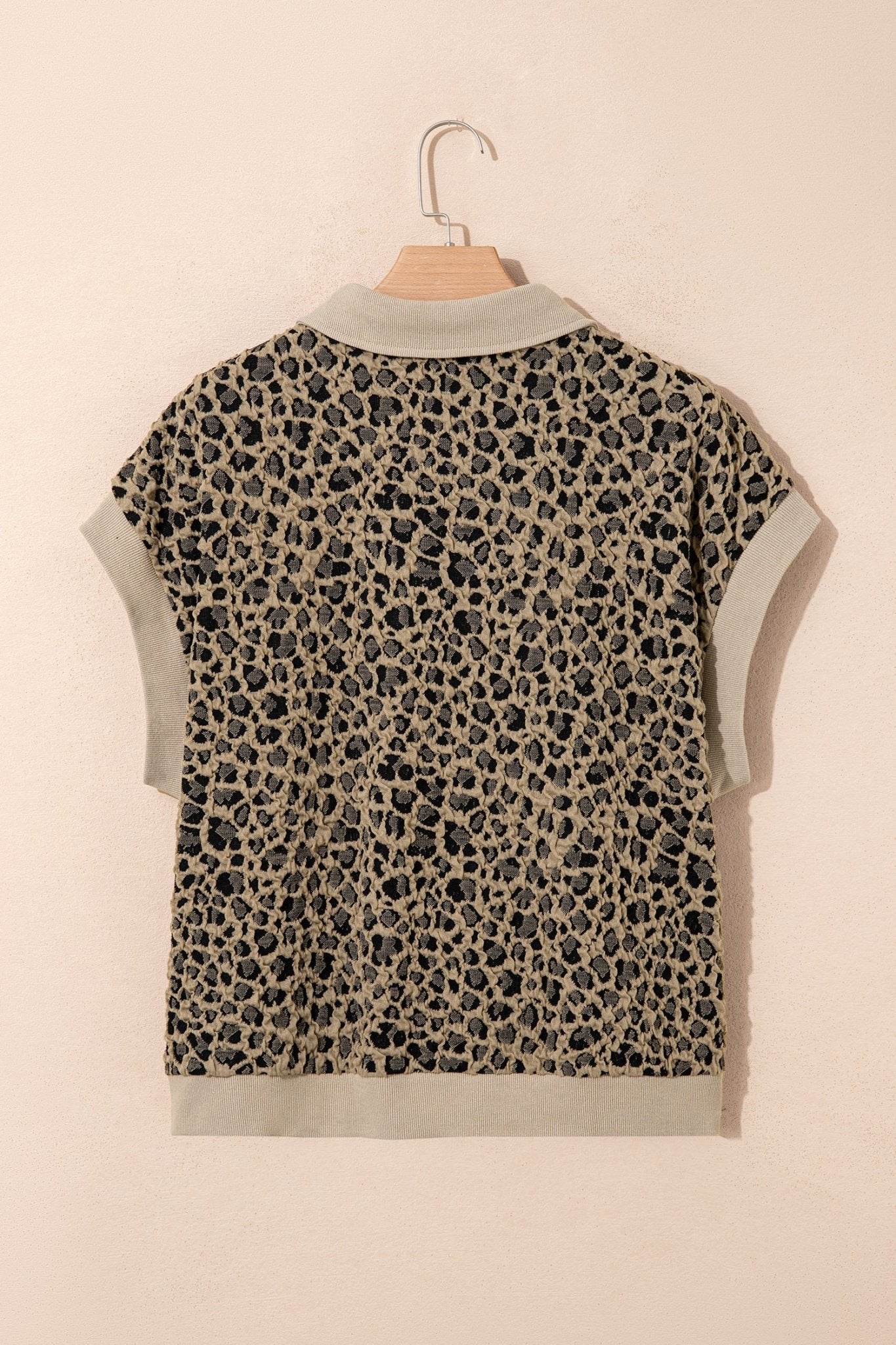 Veda Collar Cuffed Sleeve PLUS Top - Hello Beautiful BoutiquePlus Size Tops & TeesThreaded Pear