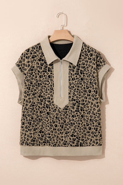Veda Collar Cuffed Sleeve PLUS Top - Hello Beautiful BoutiquePlus Size Tops & TeesThreaded Pear