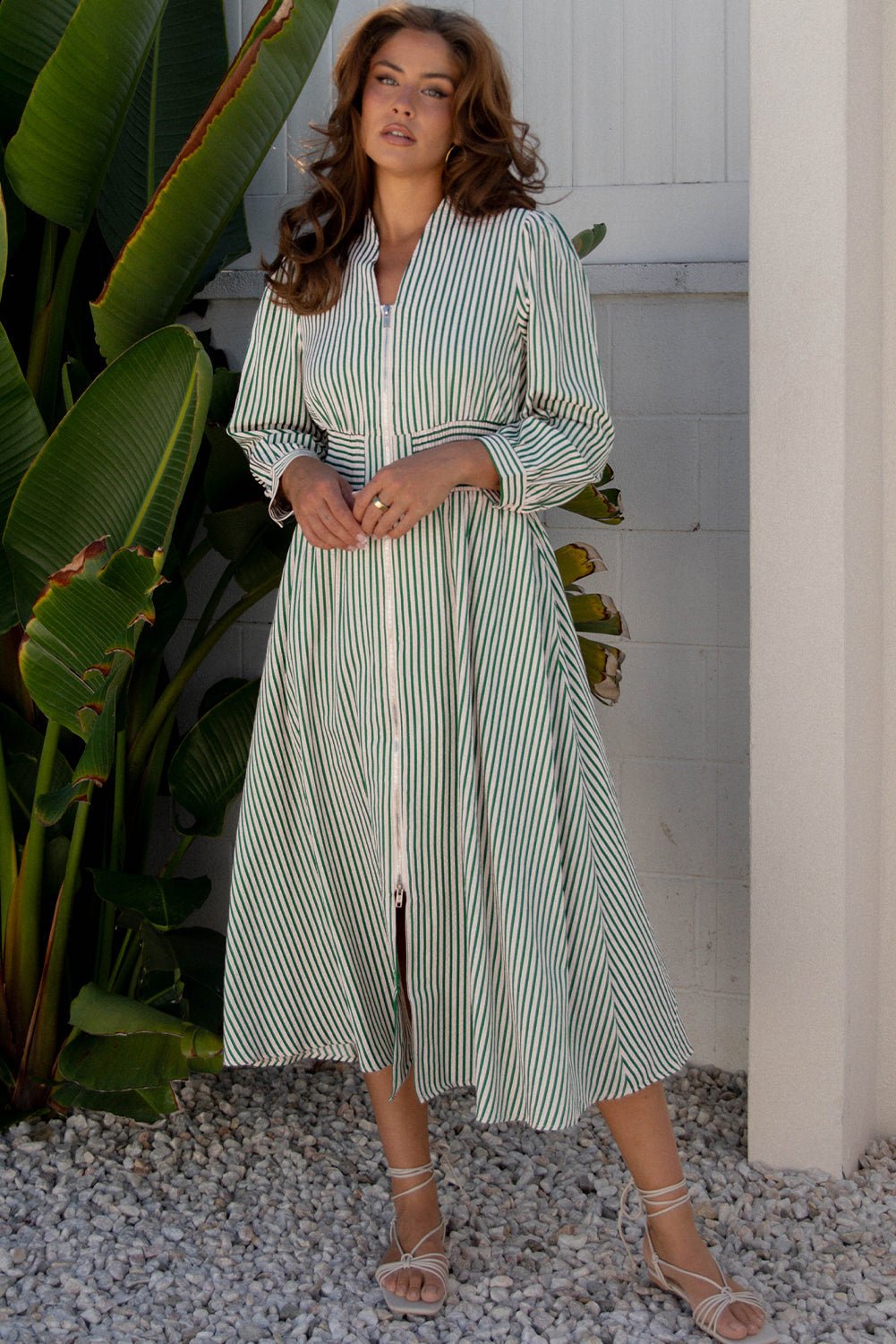 Veracella High Waist Midi Dress - Hello Beautiful BoutiqueMidi DressesThreaded Pear