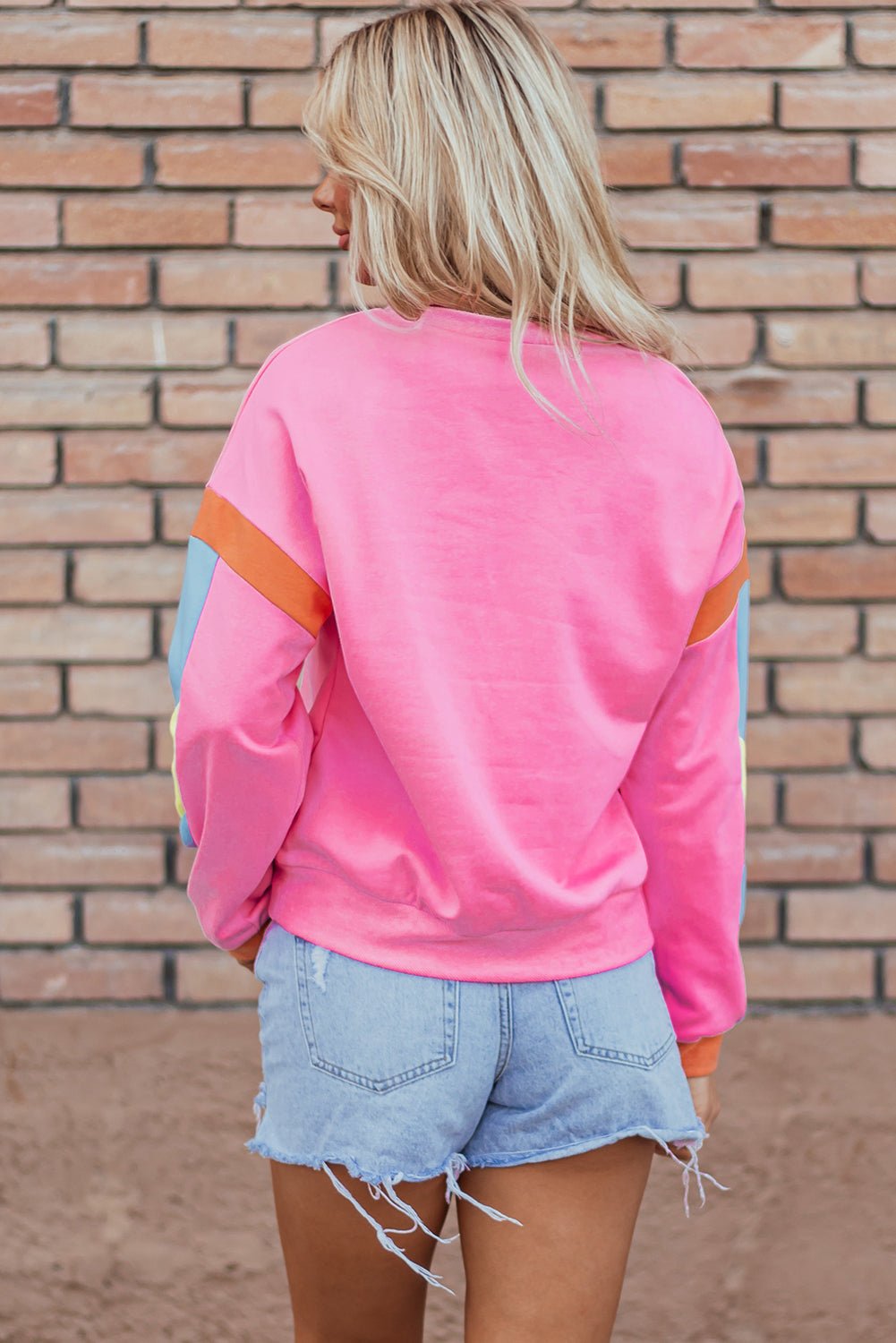 Veronica Colorblock French Terry Top - Hello Beautiful Boutique20% OFFThreaded Pear
