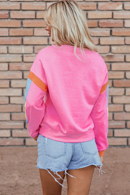 Veronica Colorblock French Terry Top - Hello Beautiful Boutique20% OFFThreaded Pear