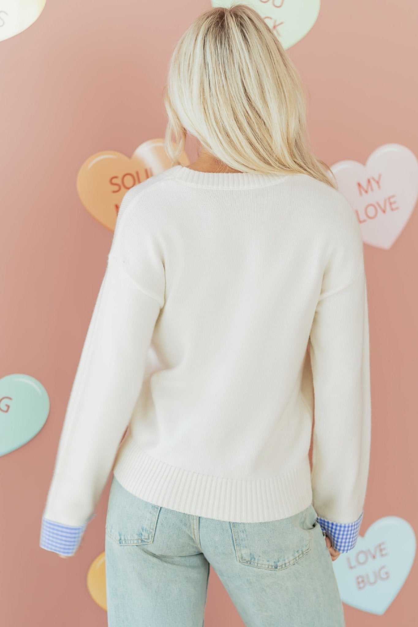 Vienna Cuffed Drop Shoulder Sweater - Hello Beautiful BoutiqueSweatersThreaded Pear