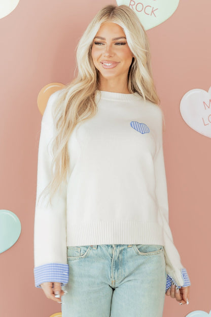 Vienna Cuffed Drop Shoulder Sweater - Hello Beautiful BoutiqueSweatersThreaded Pear