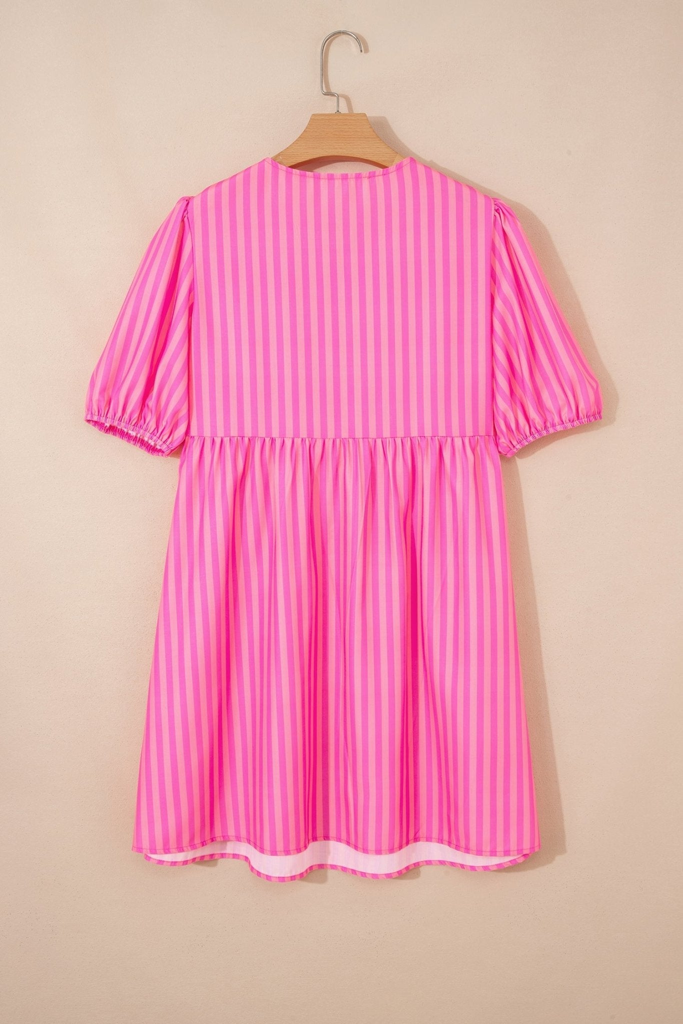 Violet Puff Sleeve Mini Dress - Hello Beautiful BoutiqueMini DressesThreaded Pear
