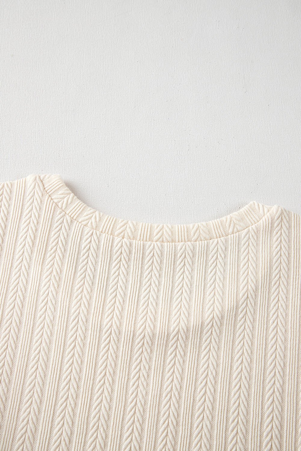 Violet Puff Sleeve Textured Blouse - Hello Beautiful BoutiqueBlouses & ShirtsThreaded Pear