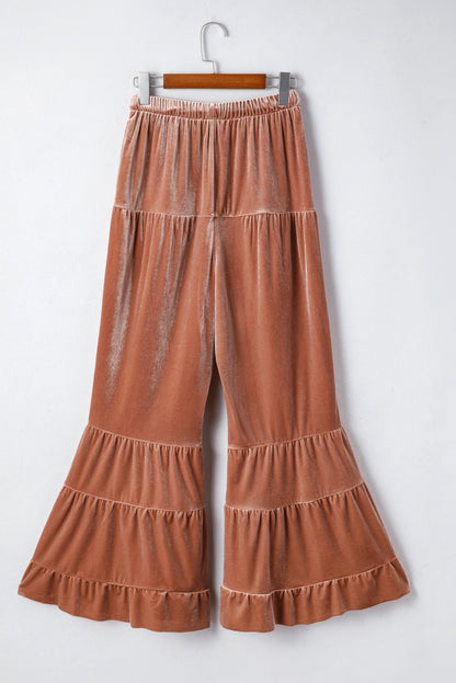 Violeta Tiered Bell Bottom Pants - Hello Beautiful Boutique15% OFFThreaded Pear