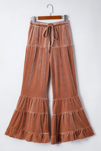 Violeta Tiered Bell Bottom Pants - Hello Beautiful Boutique15% OFFThreaded Pear
