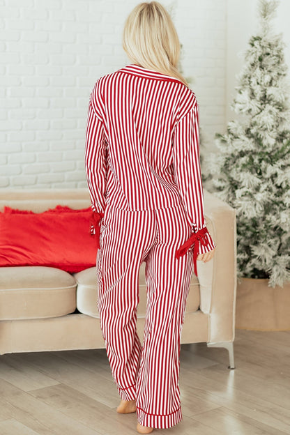 Virginia Waist 2pcs Pajama Set - Hello Beautiful BoutiqueSleepwearThreaded Pear