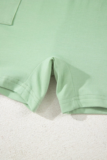 Vivienne Half Sleeve Knit Romper - Hello Beautiful BoutiqueJumpsuits & RompersThreaded Pear