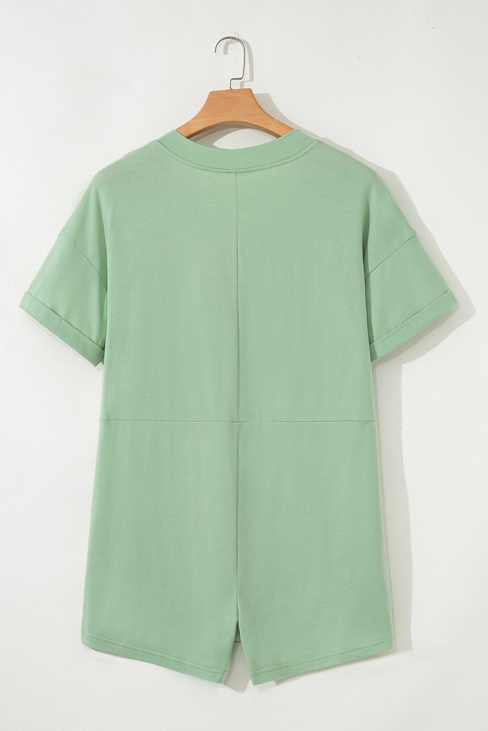 Vivienne Half Sleeve Knit Romper - Hello Beautiful BoutiqueJumpsuits & RompersThreaded Pear