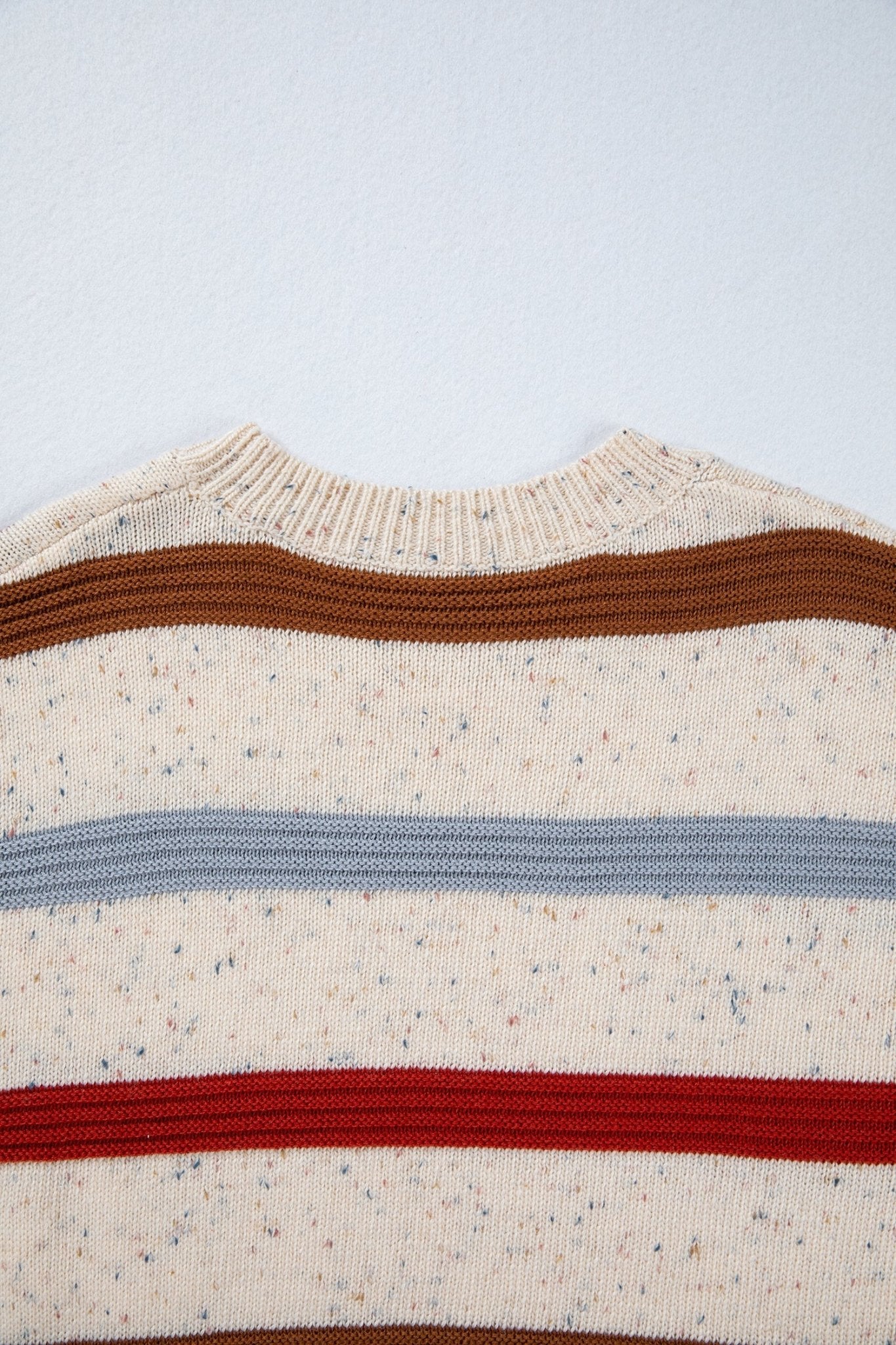 Vivienne Shoulder Heathered Knit Sweater - Hello Beautiful BoutiqueSweatersThreaded Pear