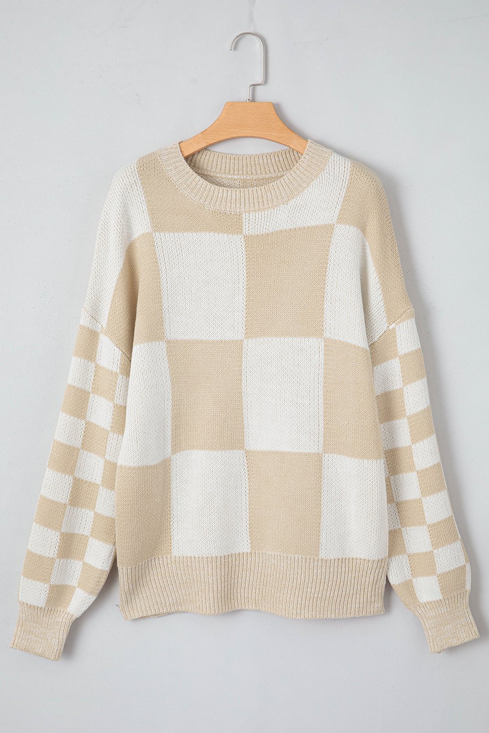 Vivifira Print Drop Shoulder Sweater - Hello Beautiful BoutiqueSweatersThreaded Pear