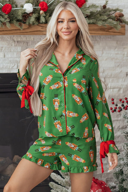 Vivisha Silky 2pcs Pajama Set - Hello Beautiful BoutiqueSleepwearThreaded Pear
