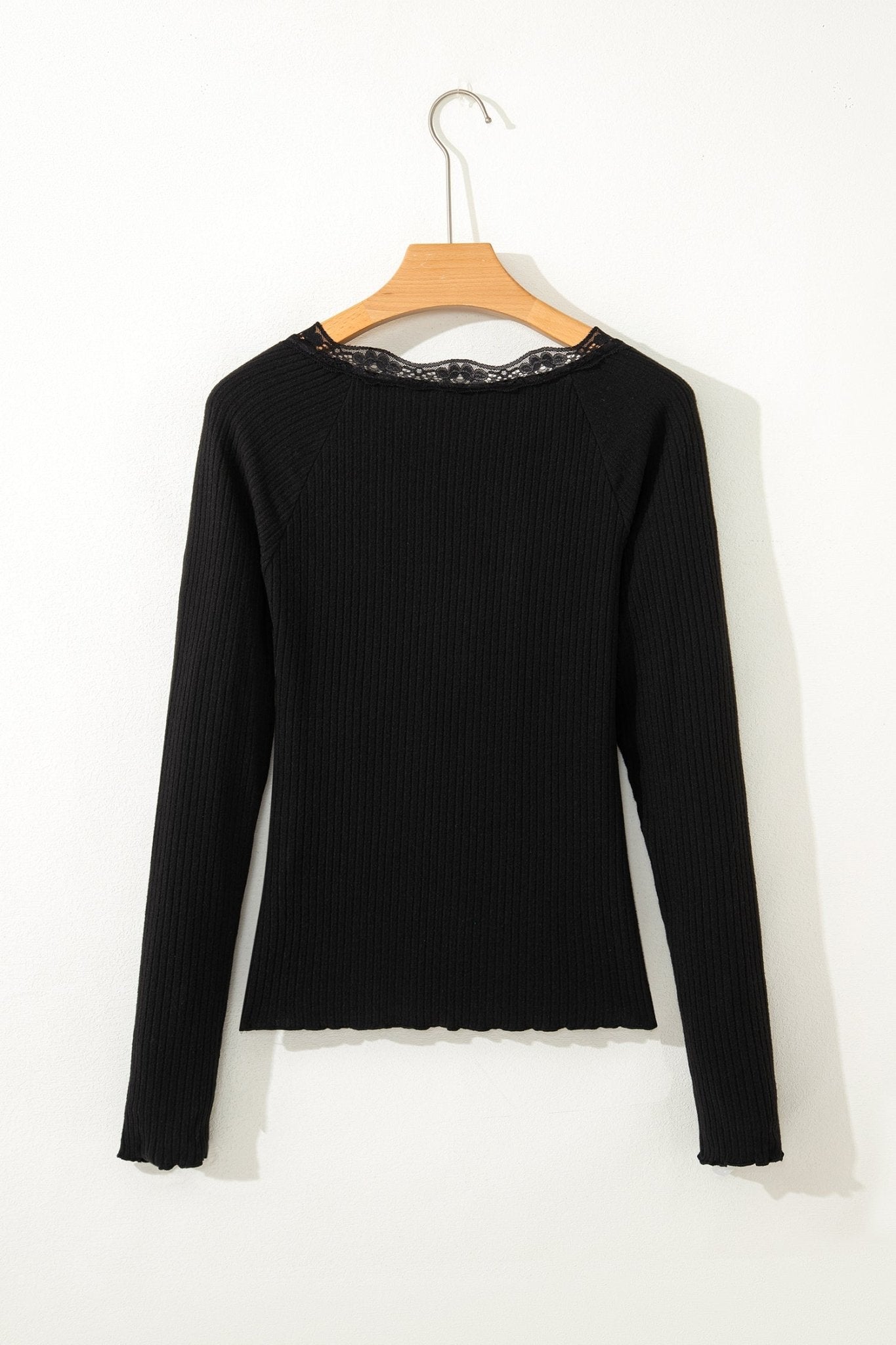 Waverly Sleeve Ribbed top Long Sleeve Top - Hello Beautiful BoutiqueLong Sleeve TopsThreaded Pear