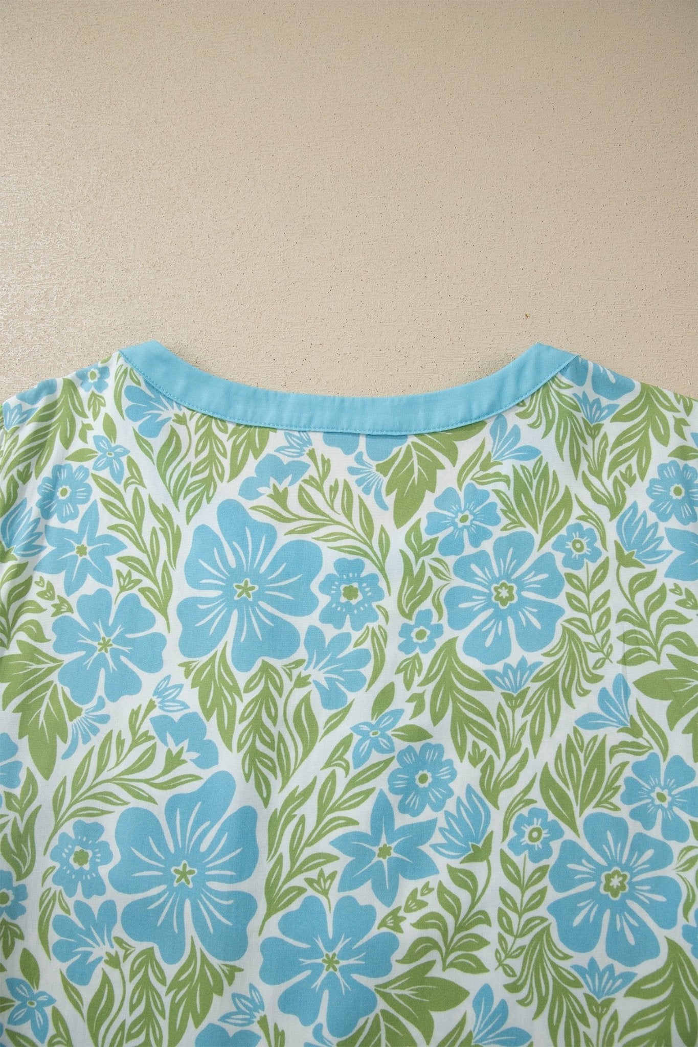 Waverly Trim Half Sleeve Blouse - Hello Beautiful BoutiqueBlouses & ShirtsThreaded Pear