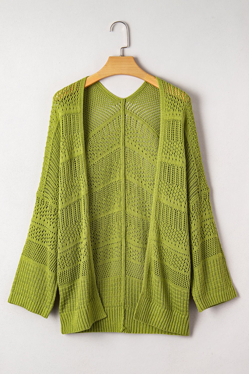 Whitley Crochet Knit Open Cardigan - Hello Beautiful BoutiqueCardigansThreaded Pear