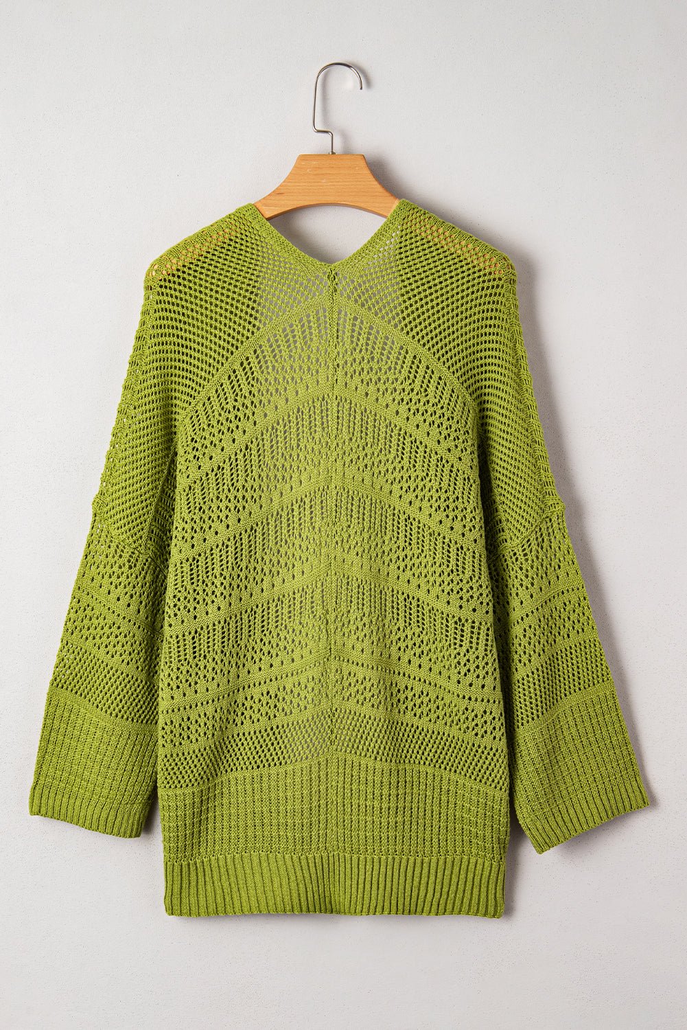 Whitley Crochet Knit Open Cardigan - Hello Beautiful BoutiqueCardigansThreaded Pear