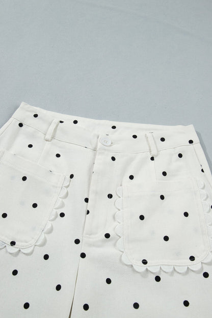 Whitley Patch Cotton Shift Pants - Hello Beautiful BoutiquePants & CulotteThreaded Pear