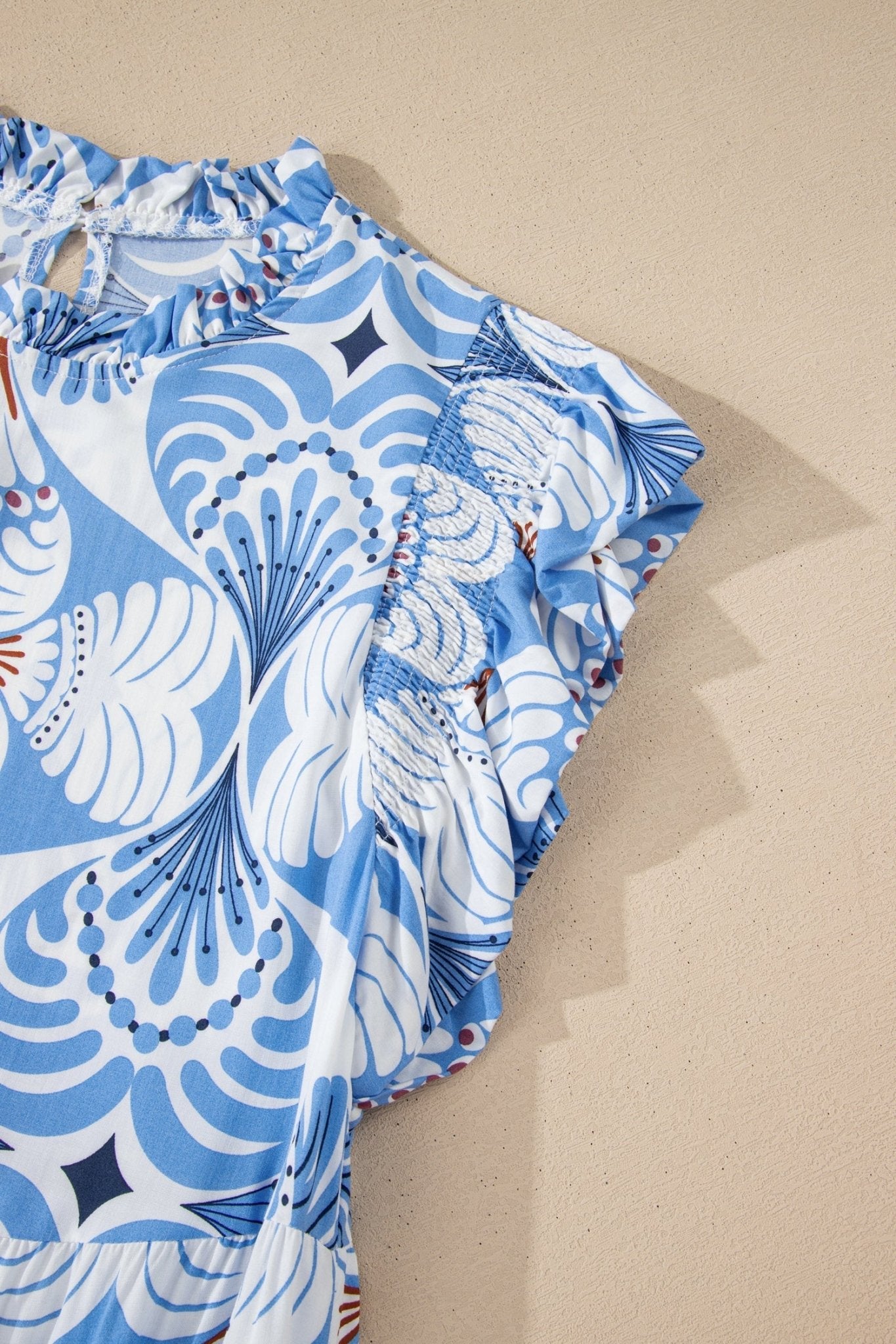 Whitley Sleeve Vacation Long Dress - Hello Beautiful BoutiqueMaxi DressesThreaded Pear