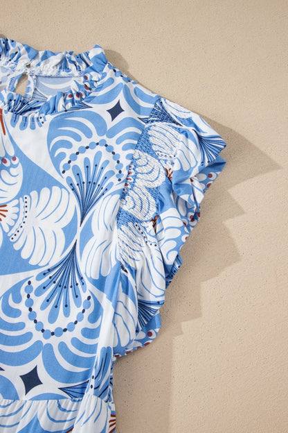 Whitley Sleeve Vacation Long Dress - Hello Beautiful BoutiqueMaxi DressesThreaded Pear