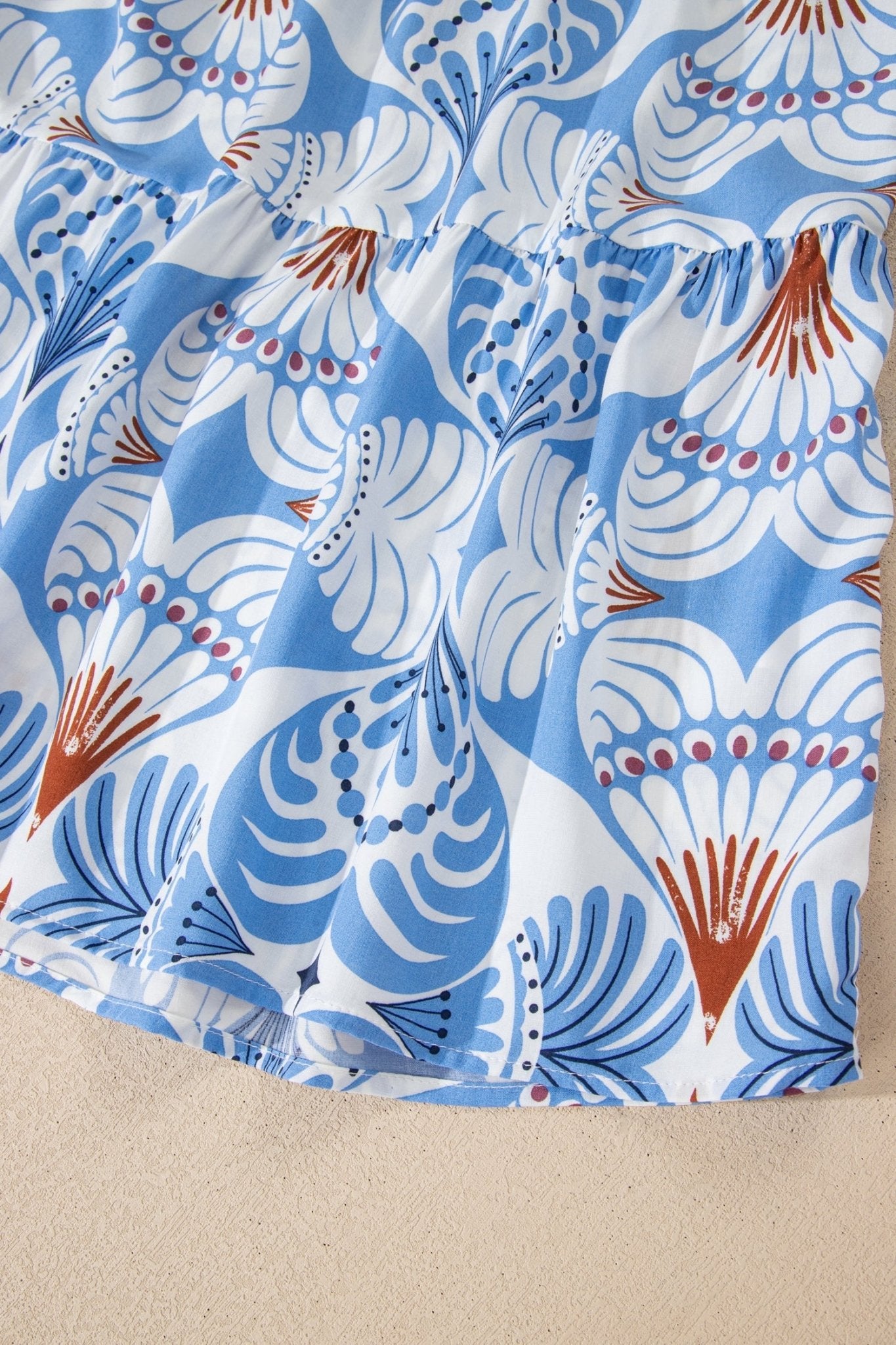 Whitley Sleeve Vacation Long Dress - Hello Beautiful BoutiqueMaxi DressesThreaded Pear