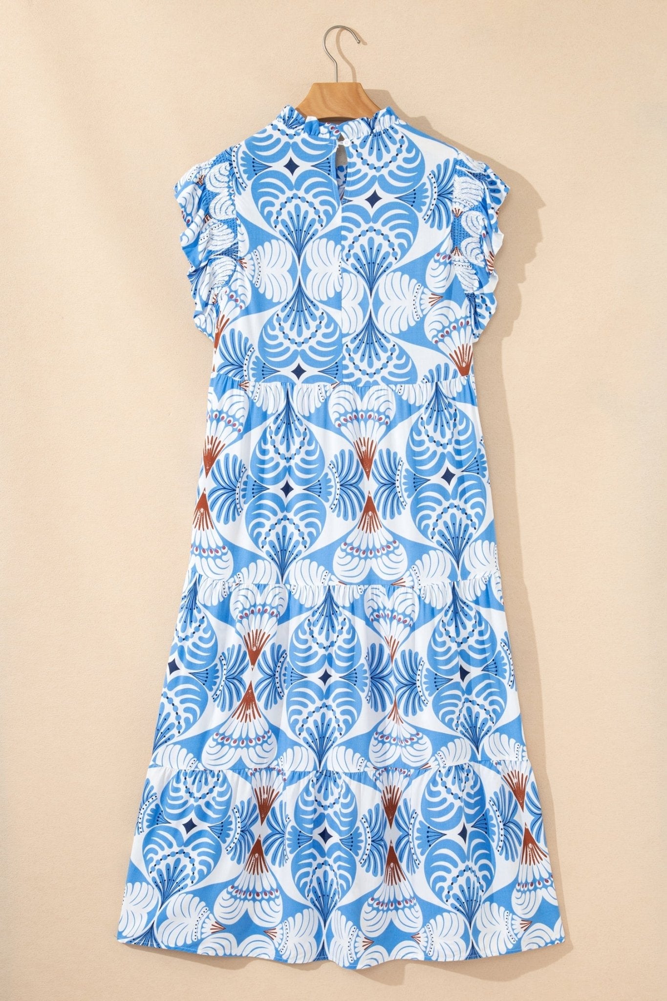 Whitley Sleeve Vacation Long Dress - Hello Beautiful BoutiqueMaxi DressesThreaded Pear