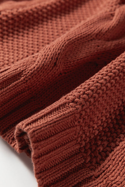 Willaira Slouchy Textured Knit Sweater - Hello Beautiful BoutiqueSweatersThreaded Pear