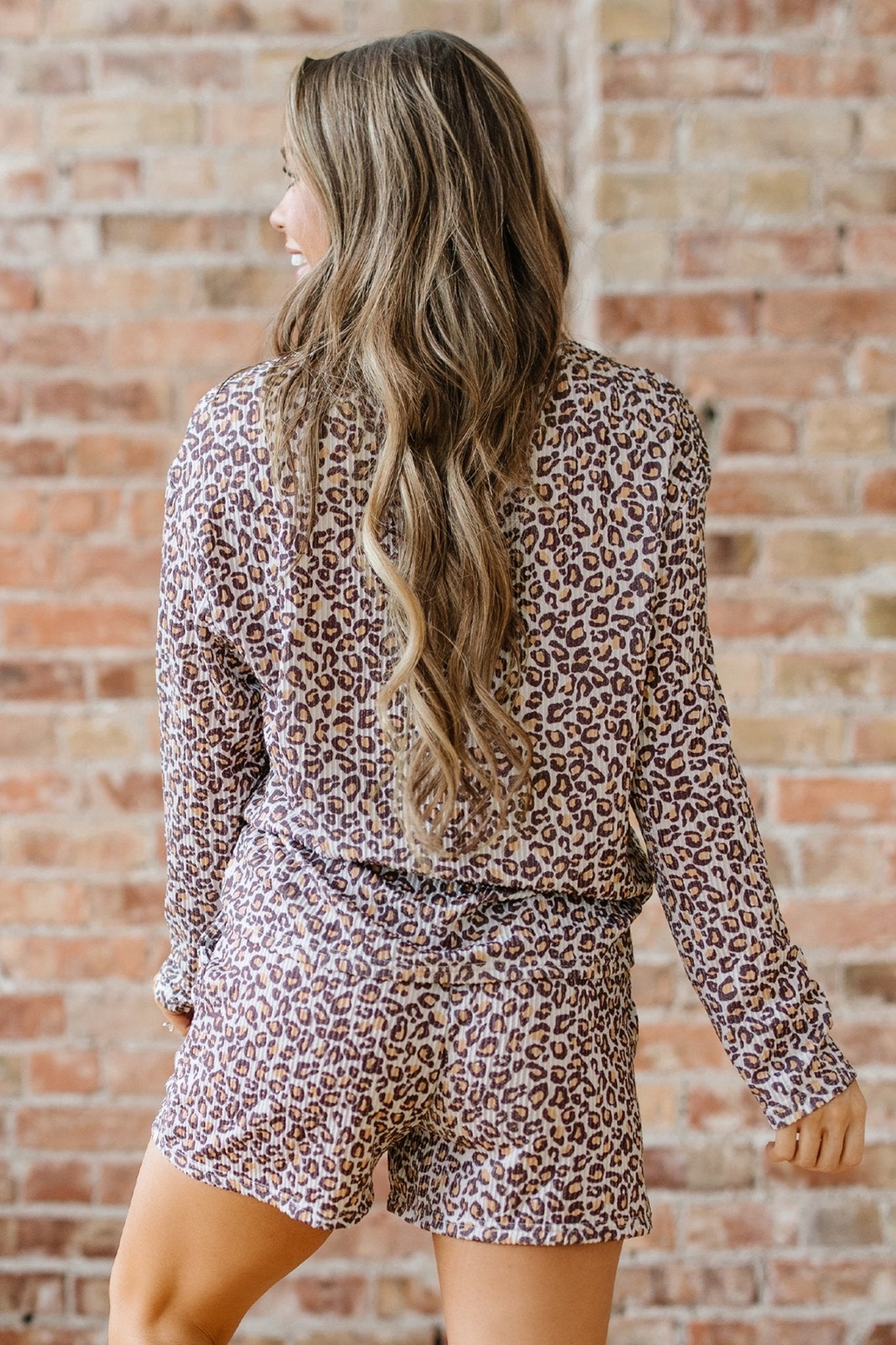 Willow Ribbed Long Sleeve Lounge Set - Hello Beautiful BoutiqueShort SetsThreaded Pear