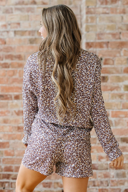 Willow Ribbed Long Sleeve Lounge Set - Hello Beautiful BoutiqueShort SetsThreaded Pear