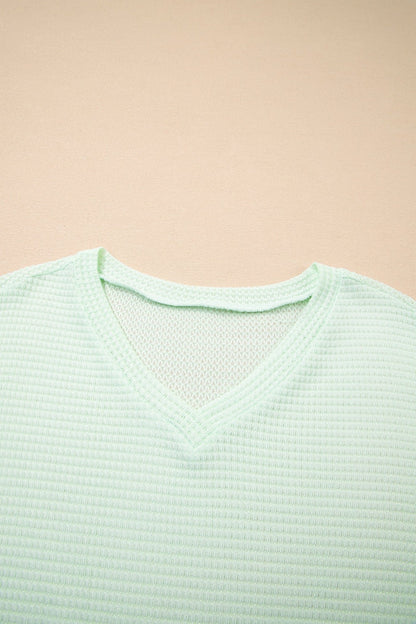 Willow Short Sleeve Knit Top - Hello Beautiful BoutiqueTops & TeesThreaded Pear