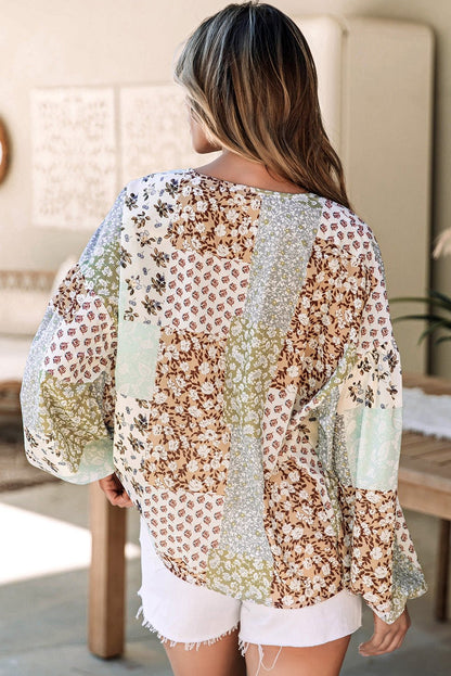 Winnie Long Puff Sleeve Shirt - Hello Beautiful BoutiqueBlouses & ShirtsThreaded Pear