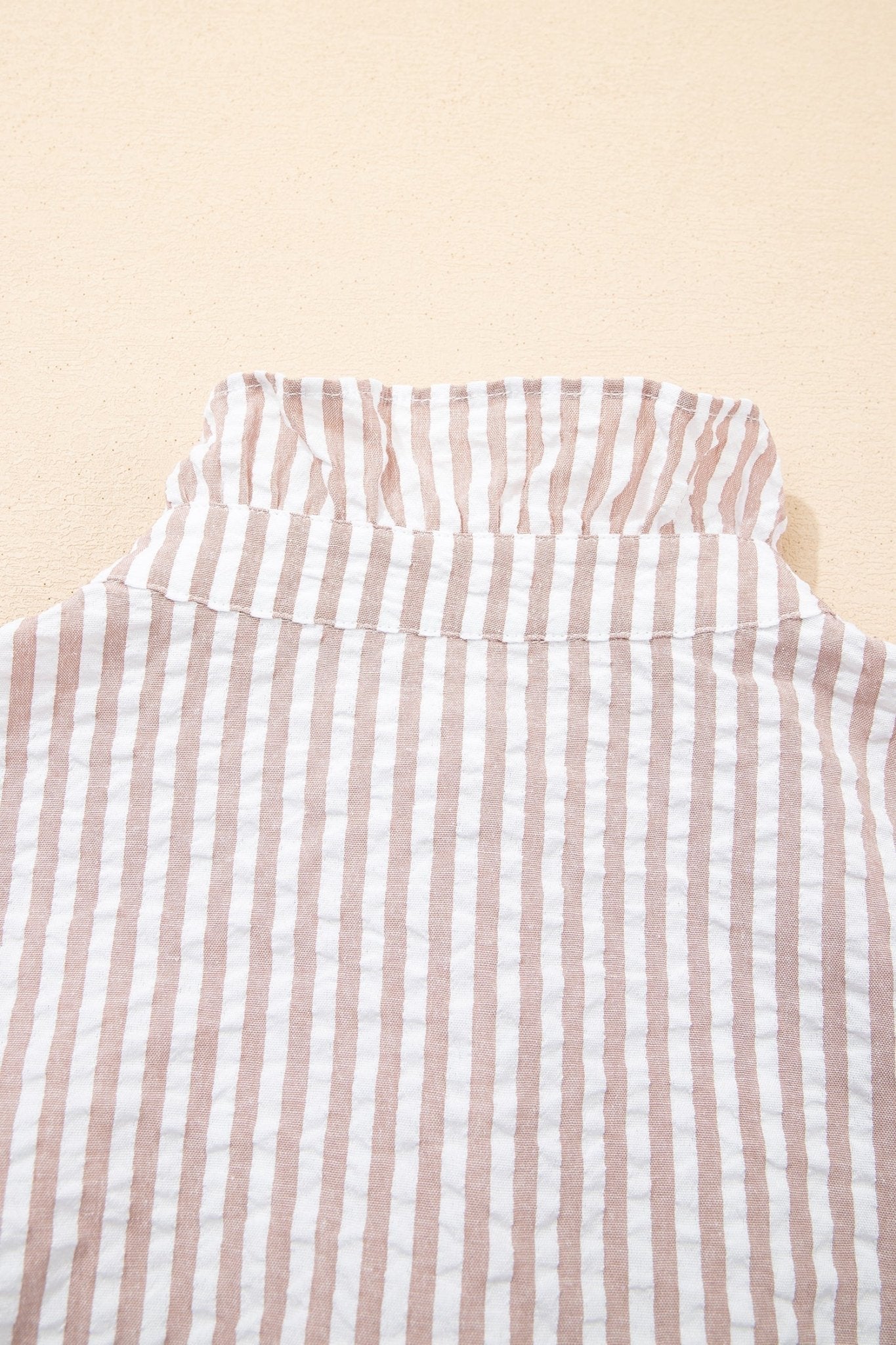 Winona Collar Half Sleeve Shirt - Hello Beautiful BoutiqueMaxi DressesThreaded Pear