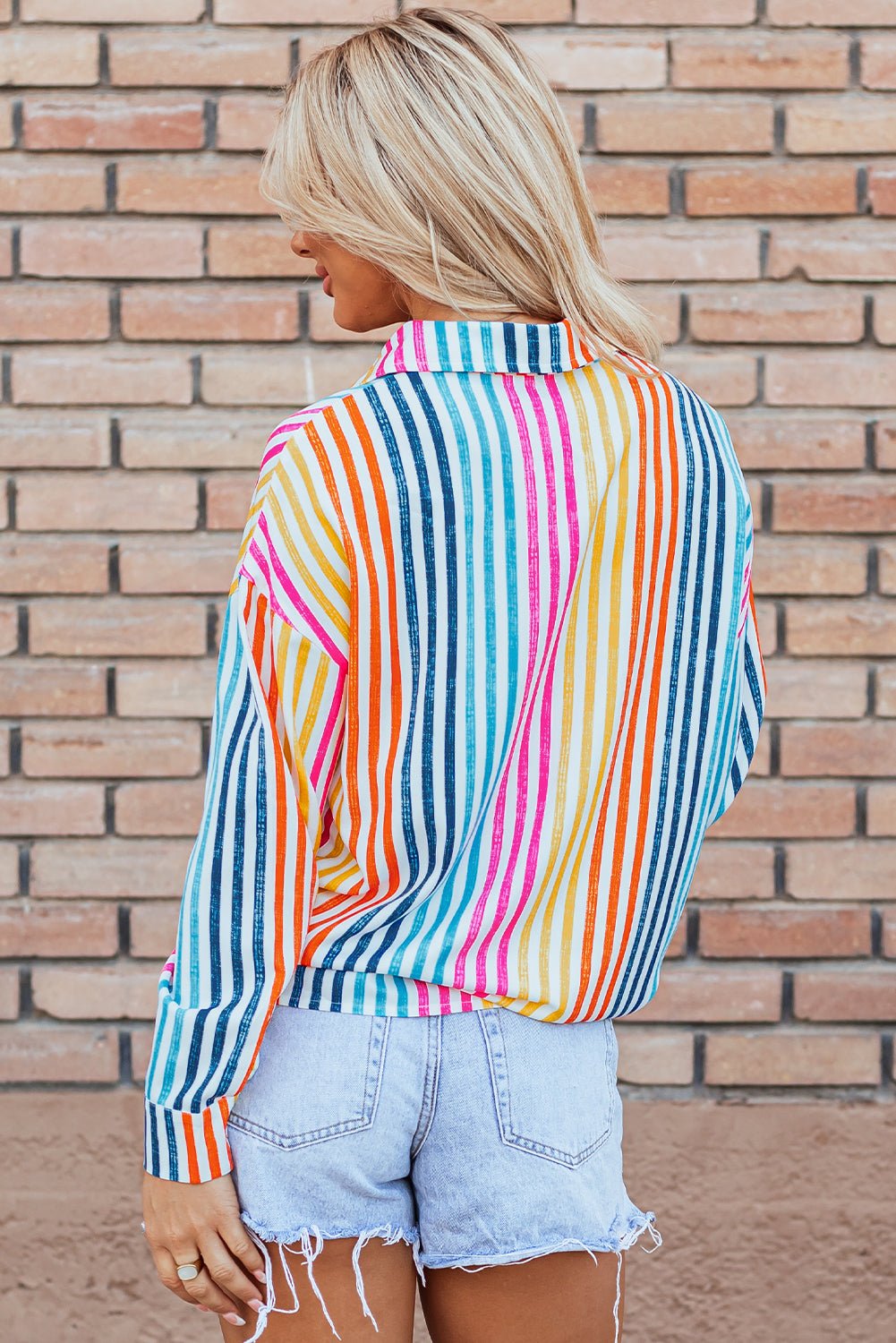 Winter Drop Shoulder Loose Shirt - Hello Beautiful BoutiqueBlouses & ShirtsThreaded Pear