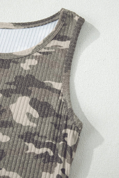 Wrenley Ribbed Knit Tank Top - Hello Beautiful BoutiqueTank TopsThreaded Pear