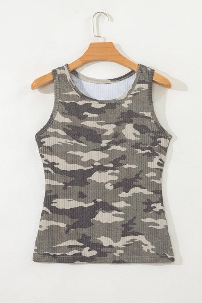 Wrenley Ribbed Knit Tank Top - Hello Beautiful BoutiqueTank TopsThreaded Pear
