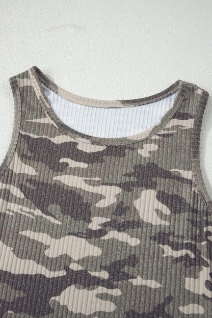 Wrenley Ribbed Knit Tank Top - Hello Beautiful BoutiqueTank TopsThreaded Pear